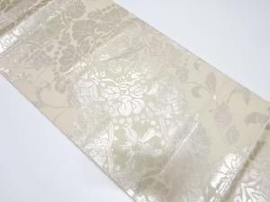 花鳥模様織り出し袋帯